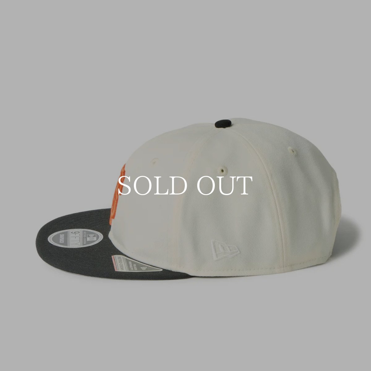 画像3: NEW ERA  RC 9FIFTY Flat Visor powered by GORO (min-nano) サンフランシスコ・ジャイアンツ クローム/ブラック (3)