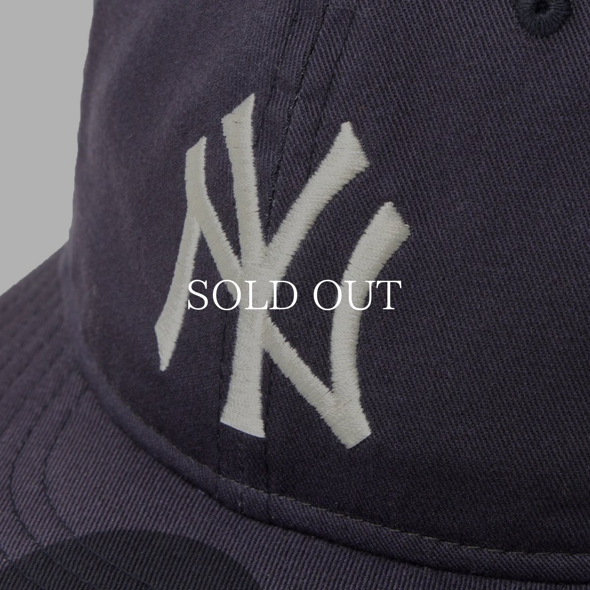 画像9: NEW ERA  9THIRTY powered by GORO (min-nano) ニューヨーク・ヤンキース ダメージ/パッカブルバイザー/モンレーウォッシュ ネイビー (9)