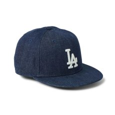 画像4: NEW ERA  9FIFTY ロサンゼルス・ドジャース インディゴデニム (4)