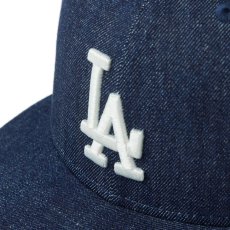 画像7: NEW ERA  9FIFTY ロサンゼルス・ドジャース インディゴデニム (7)