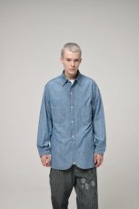 画像20: BOW WOW  HERITAGE CHAMBRAY SHIRT AGED (20)