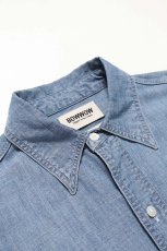 画像7: BOW WOW  HERITAGE CHAMBRAY SHIRT AGED (7)