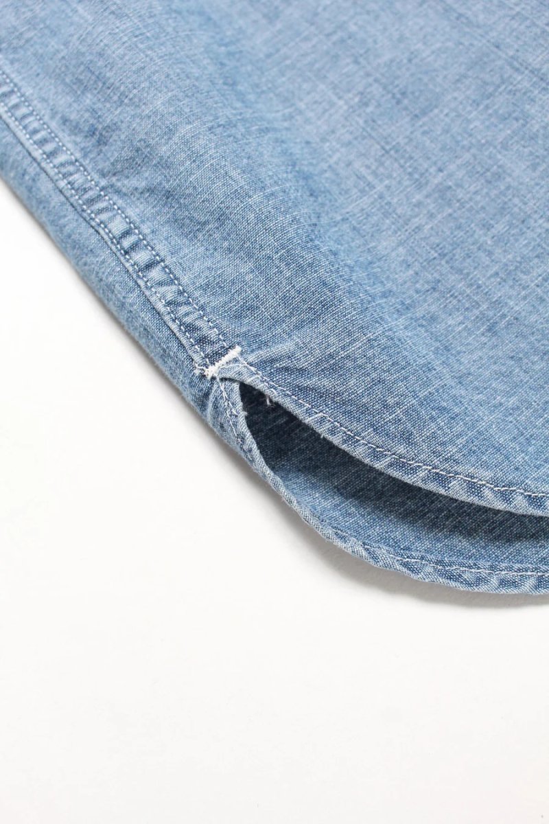 画像17: BOW WOW  HERITAGE CHAMBRAY SHIRT AGED (17)