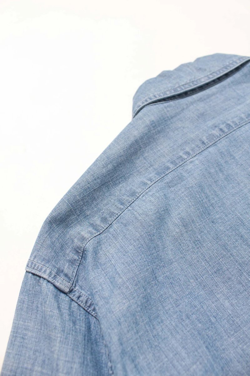 画像19: BOW WOW  HERITAGE CHAMBRAY SHIRT AGED (19)