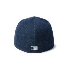 画像7: NEW ERA  PC 59FIFTY ニューヨーク・ヤンキース Chain Stitch チェーンステッチ インディゴデニム (7)