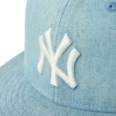 画像7: NEW ERA  9FIFTY ニューヨーク・ヤンキース ウォッシュドデニム (7)