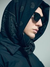 画像8: MAGIC STICK  REVERSIBLE KNIT BANDANA STOLE (8)