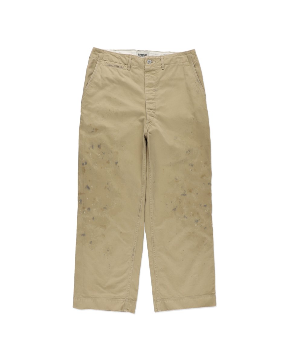 画像1: BOW WOW  41 KHAKI TROUSERS AGED (1)