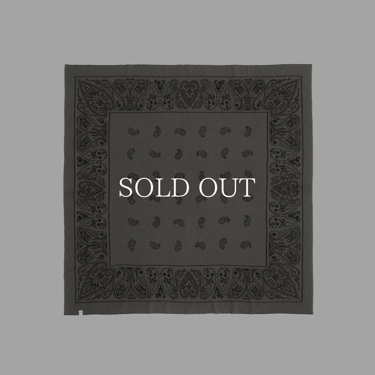 画像5: MAGIC STICK  REVERSIBLE KNIT BANDANA STOLE (5)