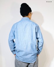 画像4: BOW WOW  HERITAGE CHAMBRAY SHIRT AGED (4)