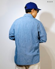 画像4: BOW WOW  HERITAGE CHAMBRAY SHIRT AGED (4)