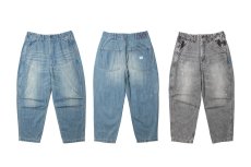 画像1: Liberaiders  DENIM SARROUEL PANTS (1)