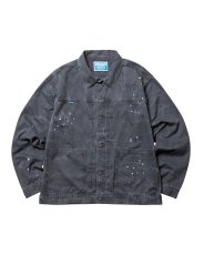 画像1: Liberaiders  GARMENT DYED TRUCKER JACKET (1)