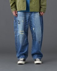 画像3: Liberaiders  DENIM SARROUEL PANTS (3)