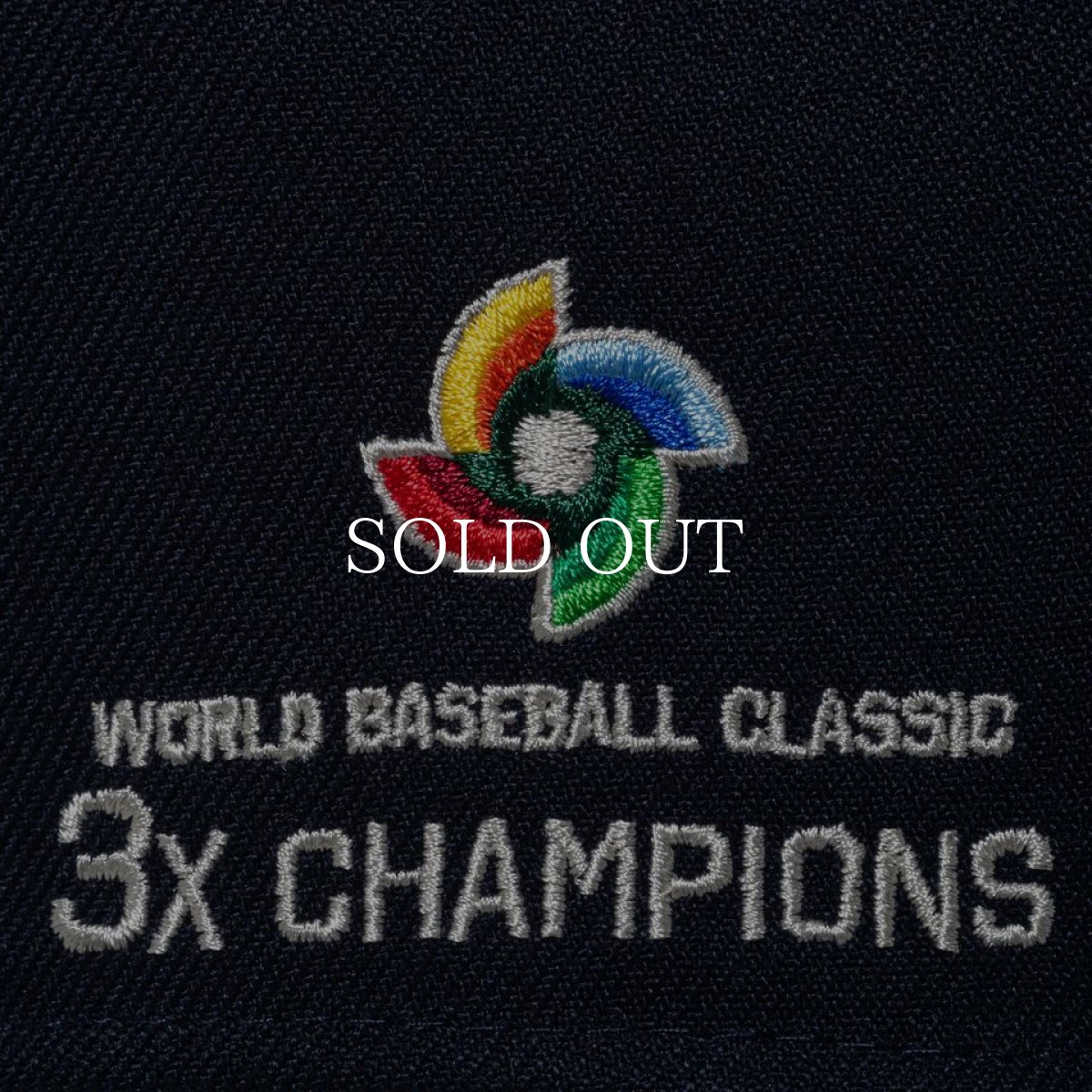 画像7: NEW ERA  59FIFTY World Baseball Classic Under Visor Embroidery Side WBC Logo ネイビー (7)