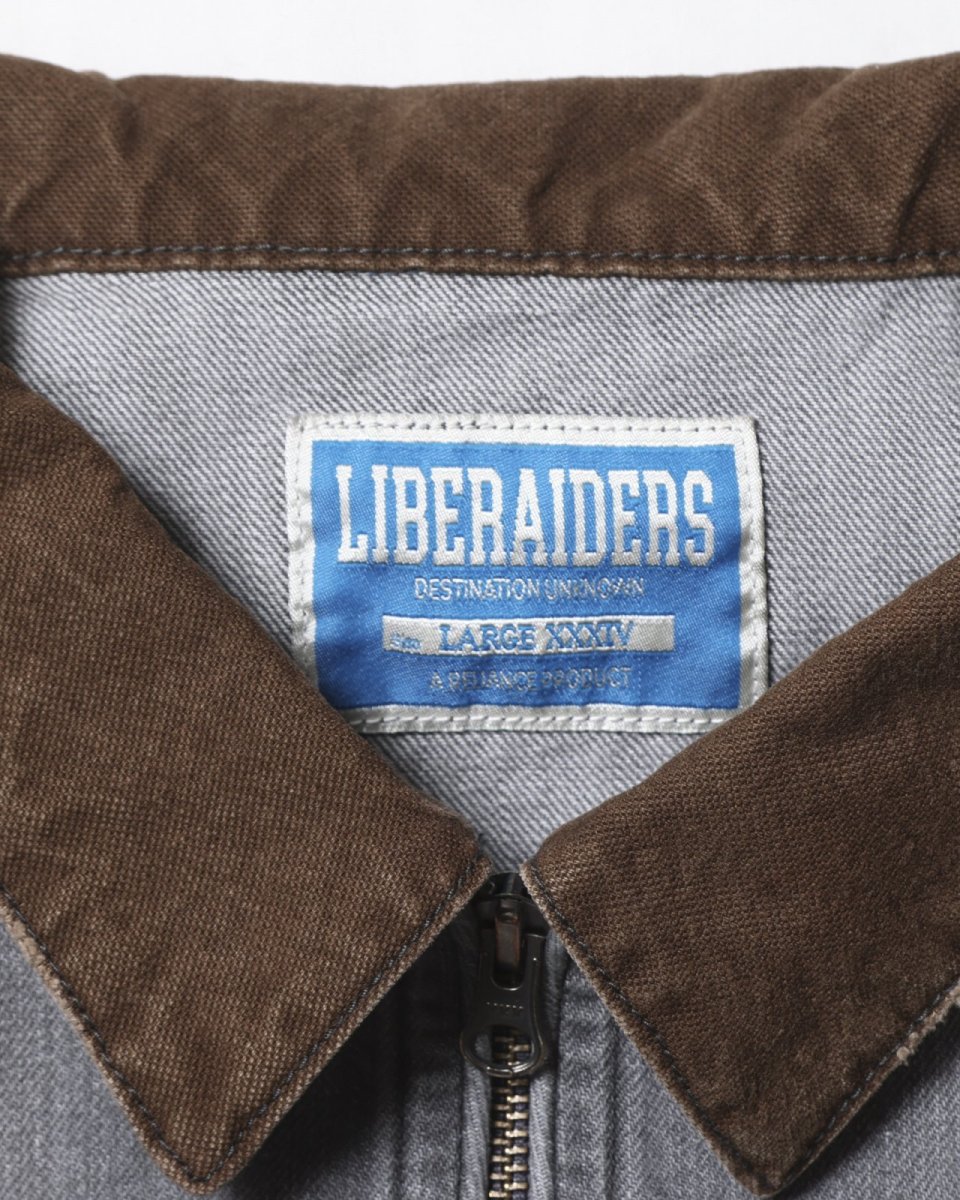画像17: Liberaiders  DENIM WORK JACKET (17)