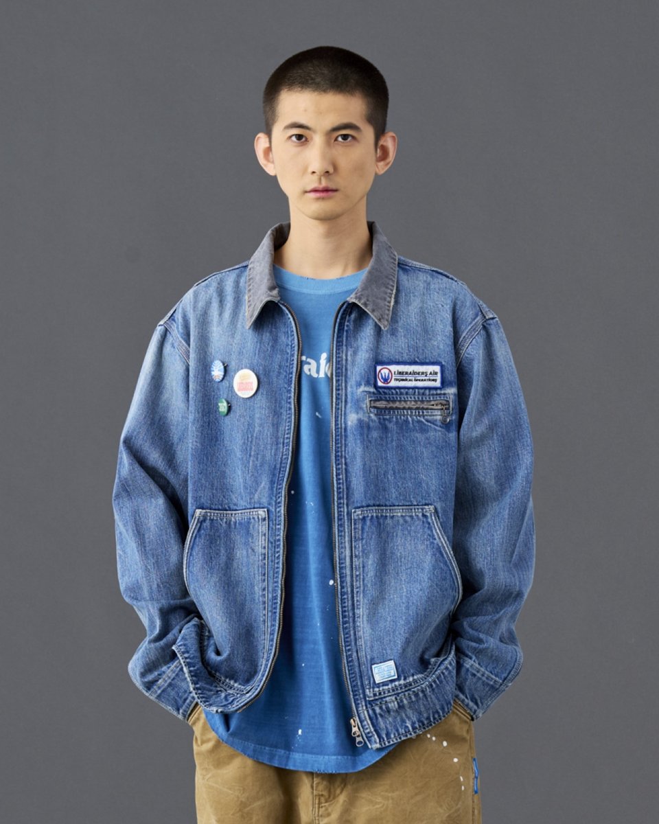 画像4: Liberaiders  DENIM WORK JACKET (4)