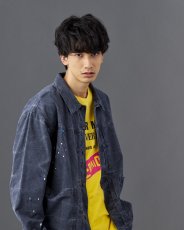 画像7: Liberaiders  GARMENT DYED TRUCKER JACKET (7)