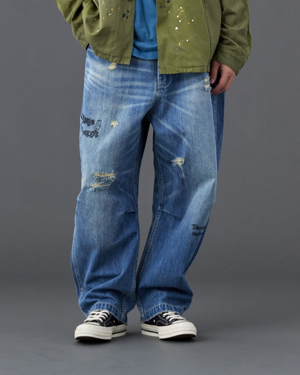 画像5: Liberaiders  DENIM SARROUEL PANTS (5)