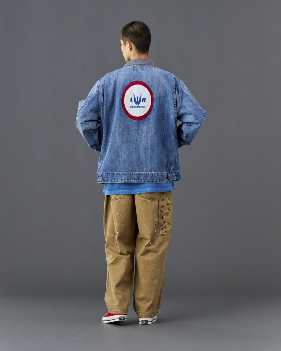画像9: Liberaiders  DENIM WORK JACKET (9)