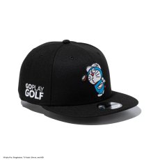 画像1: NEW ERA  9FIFTY ドラえもん GO PLAY GOLF ブラック | ゴルフ (1)