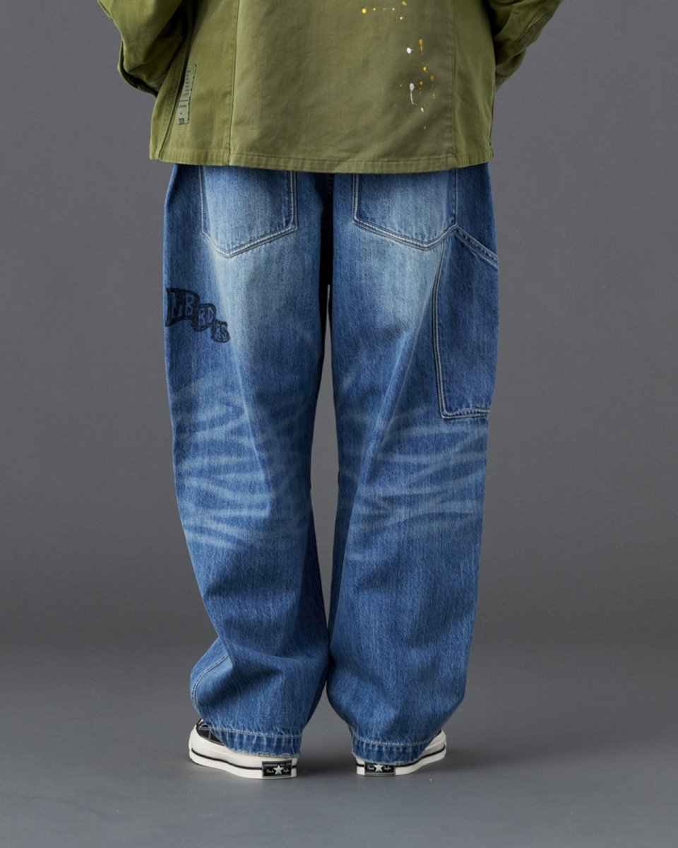 画像6: Liberaiders  DENIM SARROUEL PANTS (6)