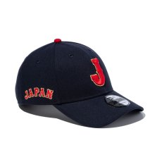 画像1: NEW ERA   9FORTY World Baseball Classic Side Japan Logo ネイビー (1)