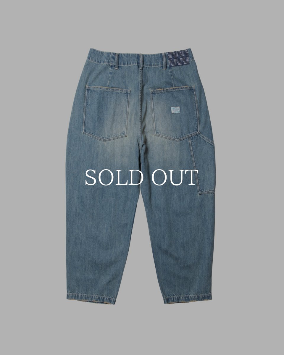 画像3: Liberaiders  DENIM SARROUEL PANTS (3)