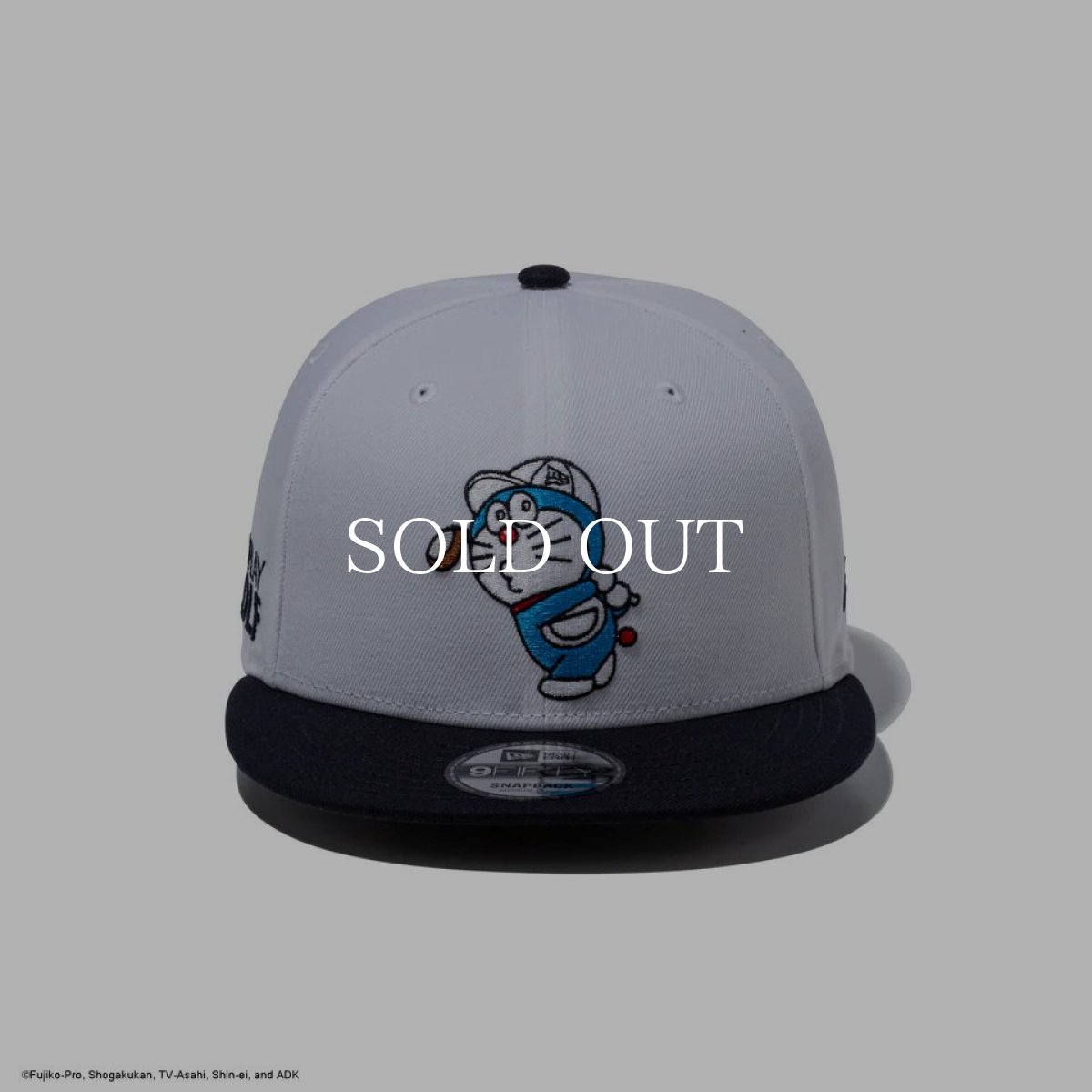 画像4: NEW ERA  9FIFTY ドラえもん GO PLAY GOLF ホワイト ネイビーバイザー | ゴルフ (4)