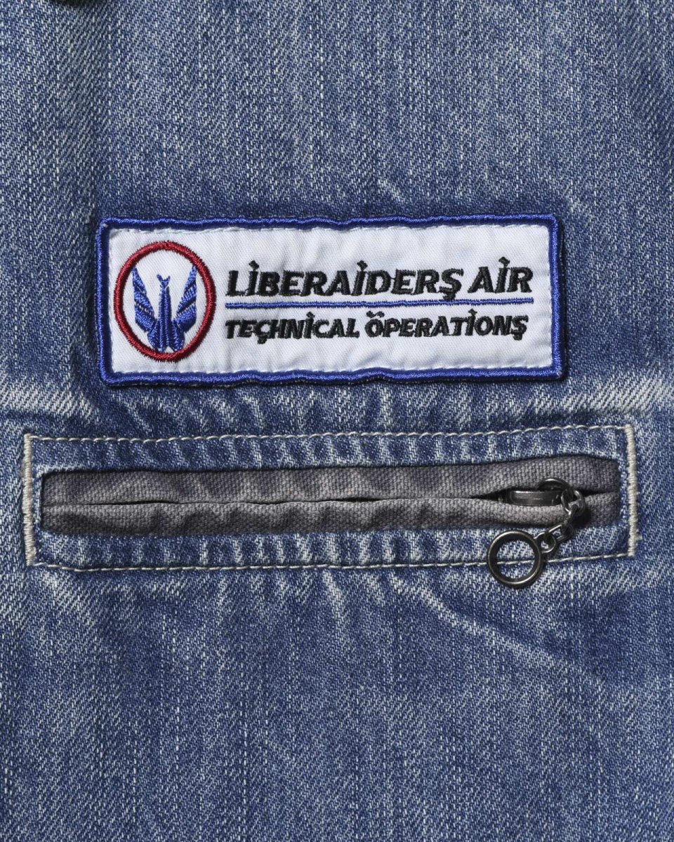 画像12: Liberaiders  DENIM WORK JACKET (12)