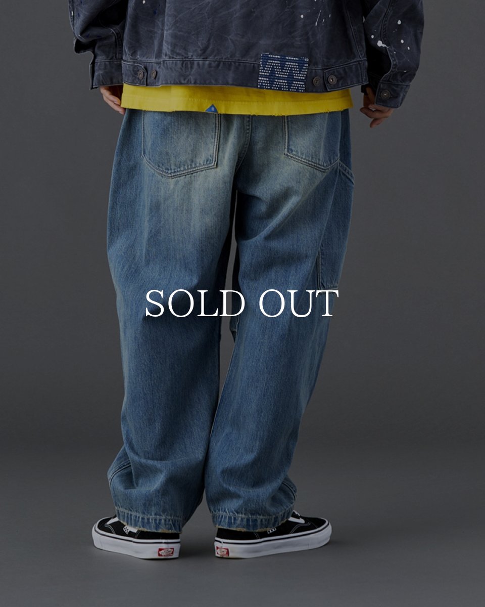 画像7: Liberaiders  DENIM SARROUEL PANTS (7)