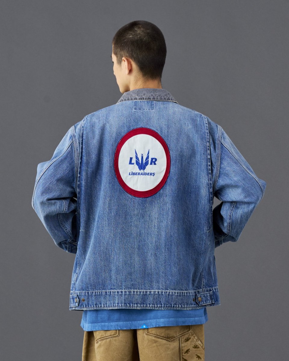 画像6: Liberaiders  DENIM WORK JACKET (6)
