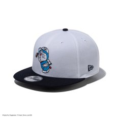 画像6: NEW ERA  9FIFTY ドラえもん GO PLAY GOLF ホワイト ネイビーバイザー | ゴルフ (6)