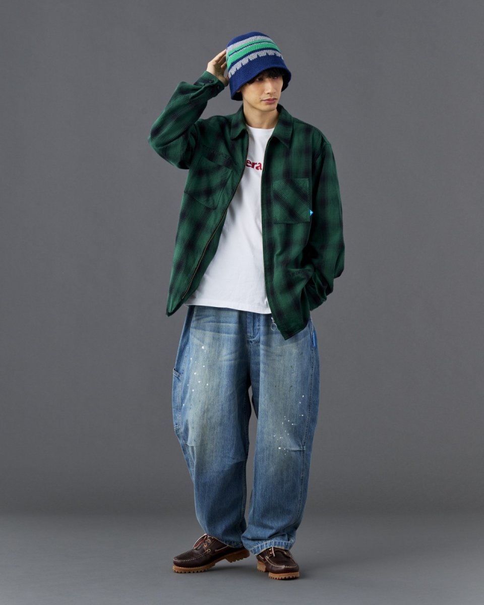 画像10: Liberaiders  DENIM SARROUEL PANTS (10)