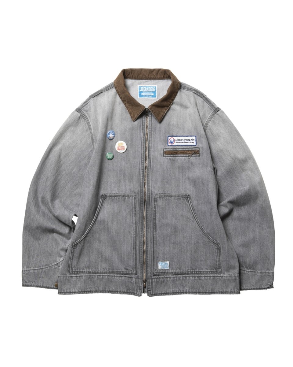 画像15: Liberaiders  DENIM WORK JACKET (15)