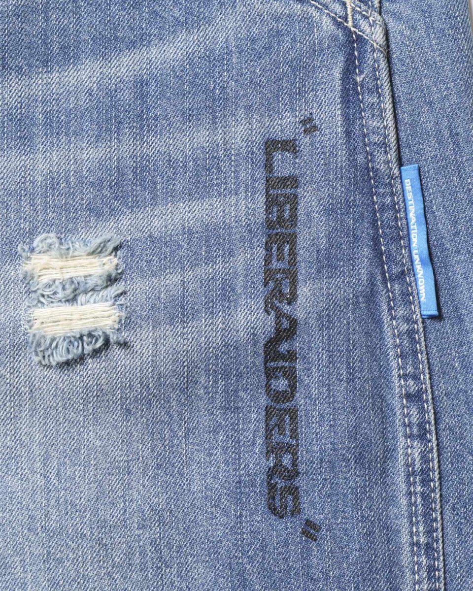 画像10: Liberaiders  DENIM SARROUEL PANTS (10)