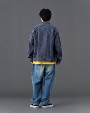 画像11: Liberaiders  GARMENT DYED TRUCKER JACKET (11)