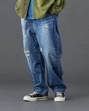 画像4: Liberaiders  DENIM SARROUEL PANTS (4)