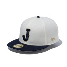画像1: NEW ERA  59FIFTY World Baseball Classic クロームホワイト/ネイビー (1)