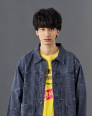 画像5: Liberaiders  GARMENT DYED TRUCKER JACKET (5)
