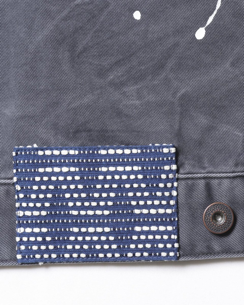 画像17: Liberaiders  GARMENT DYED TRUCKER JACKET (17)