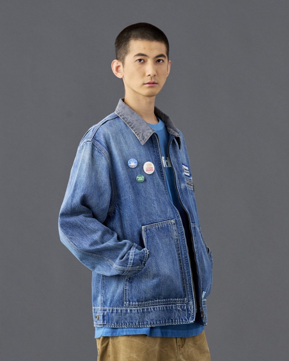 画像5: Liberaiders  DENIM WORK JACKET (5)