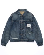 画像1: ANACHRONORM  FRONT TUCK DENIM JACKET (1)