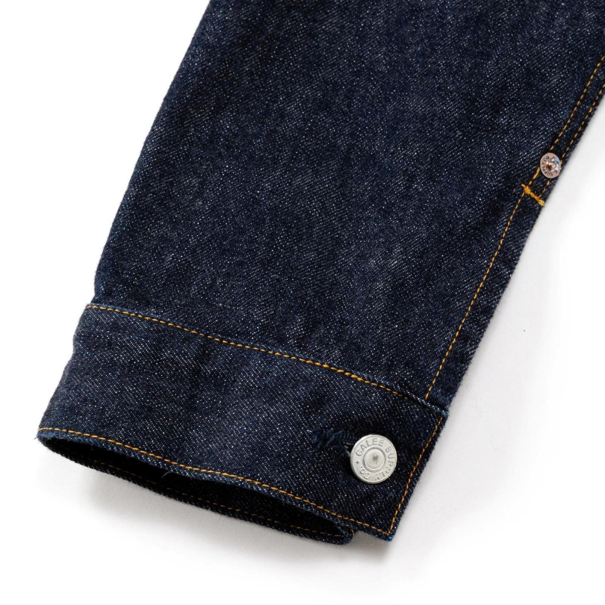 画像10: CALEE  1st TYPE DENIM JACKET (10)