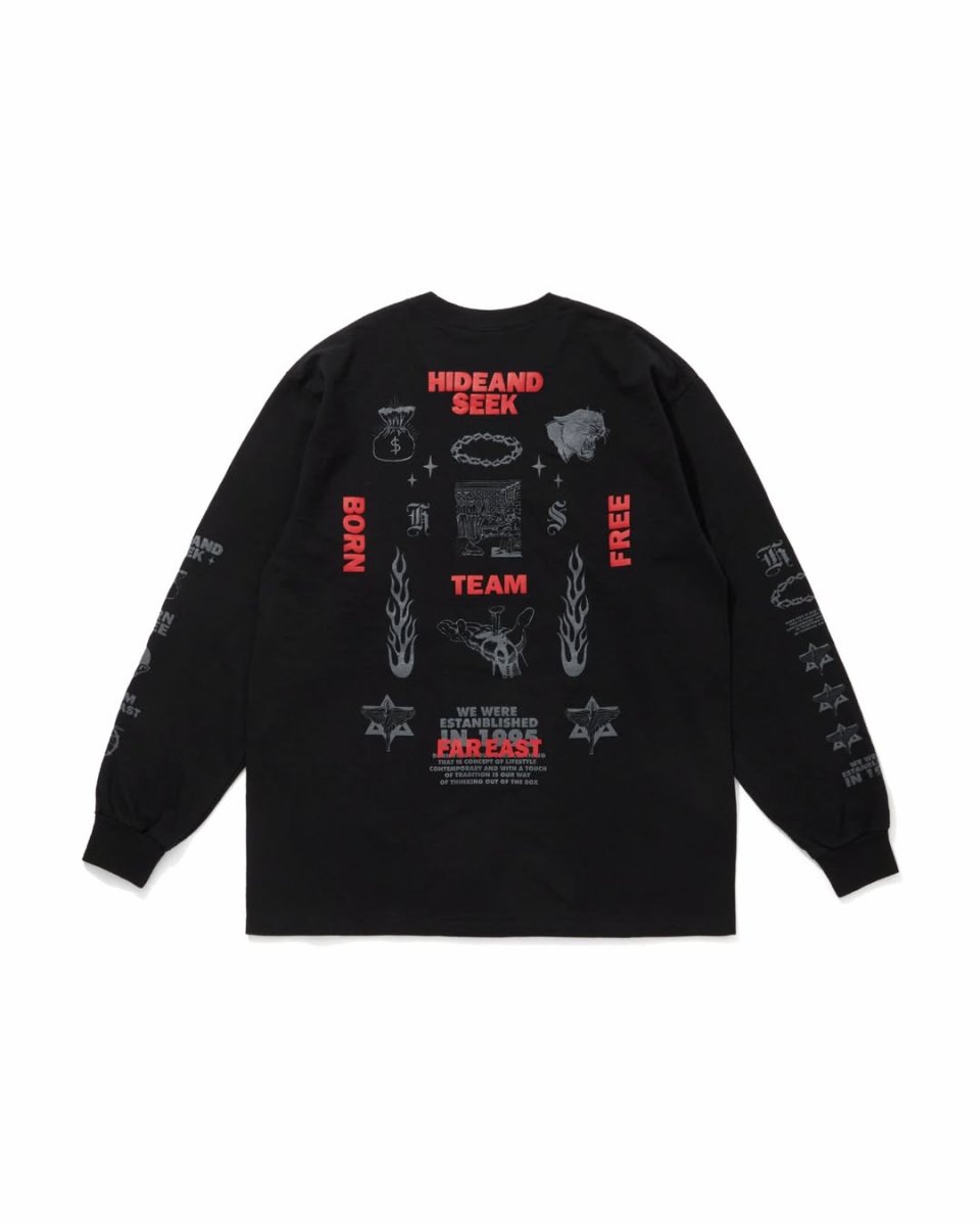 画像1: HideandSeek  TEAM FAR EAST L/S Tee (1)