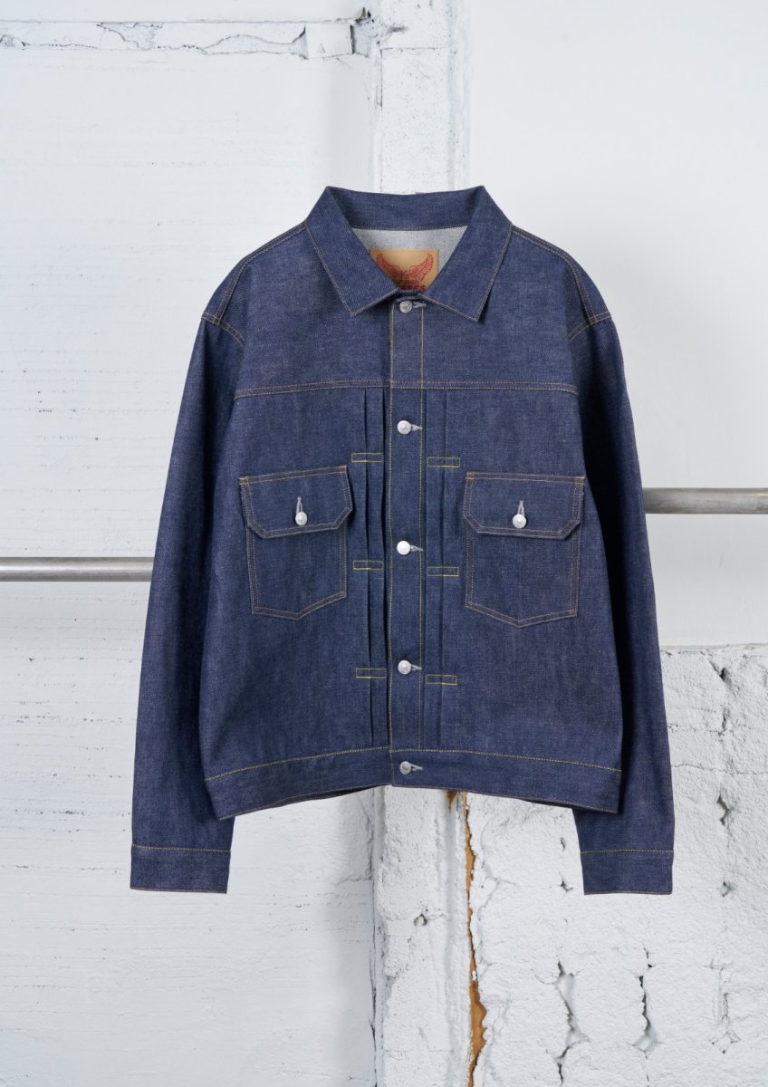 画像1: MASSES  DENIM JACKET RIGID (1)