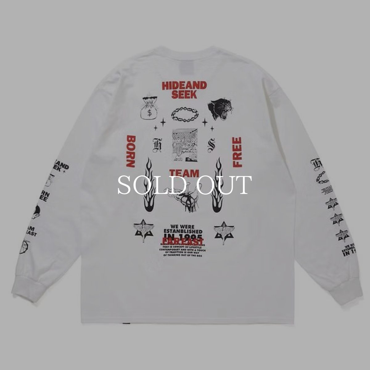 画像6: HideandSeek  TEAM FAR EAST L/S Tee (6)