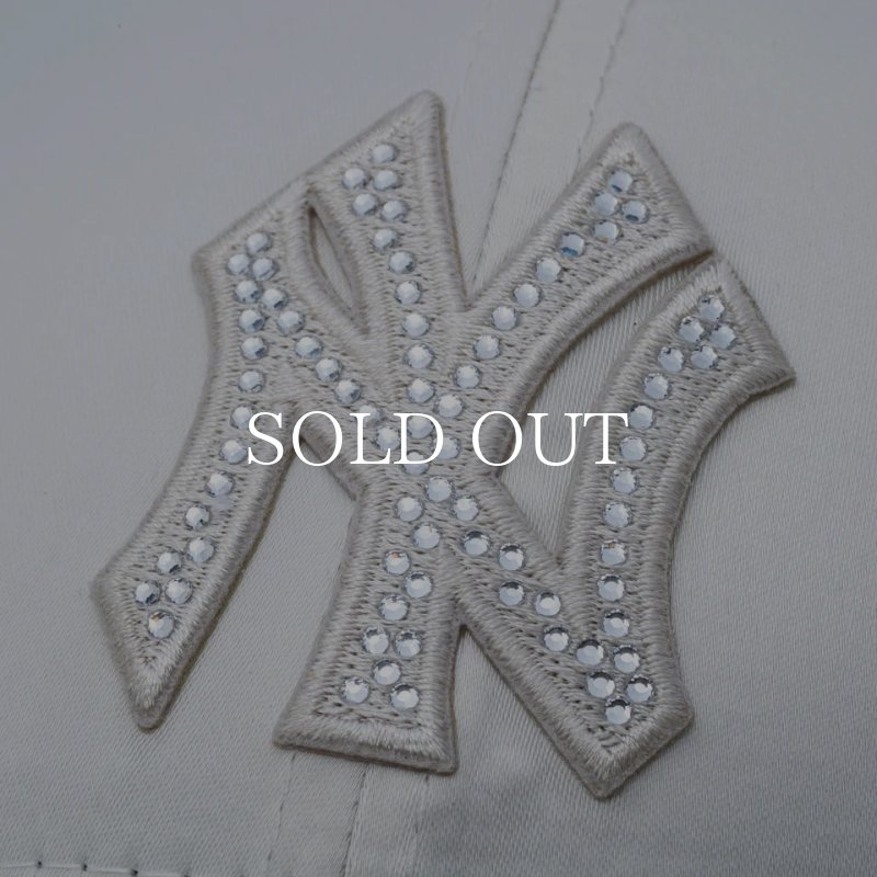 NEW ERA 9FORTY White Day Rhinestone ラインストーン ニューヨーク