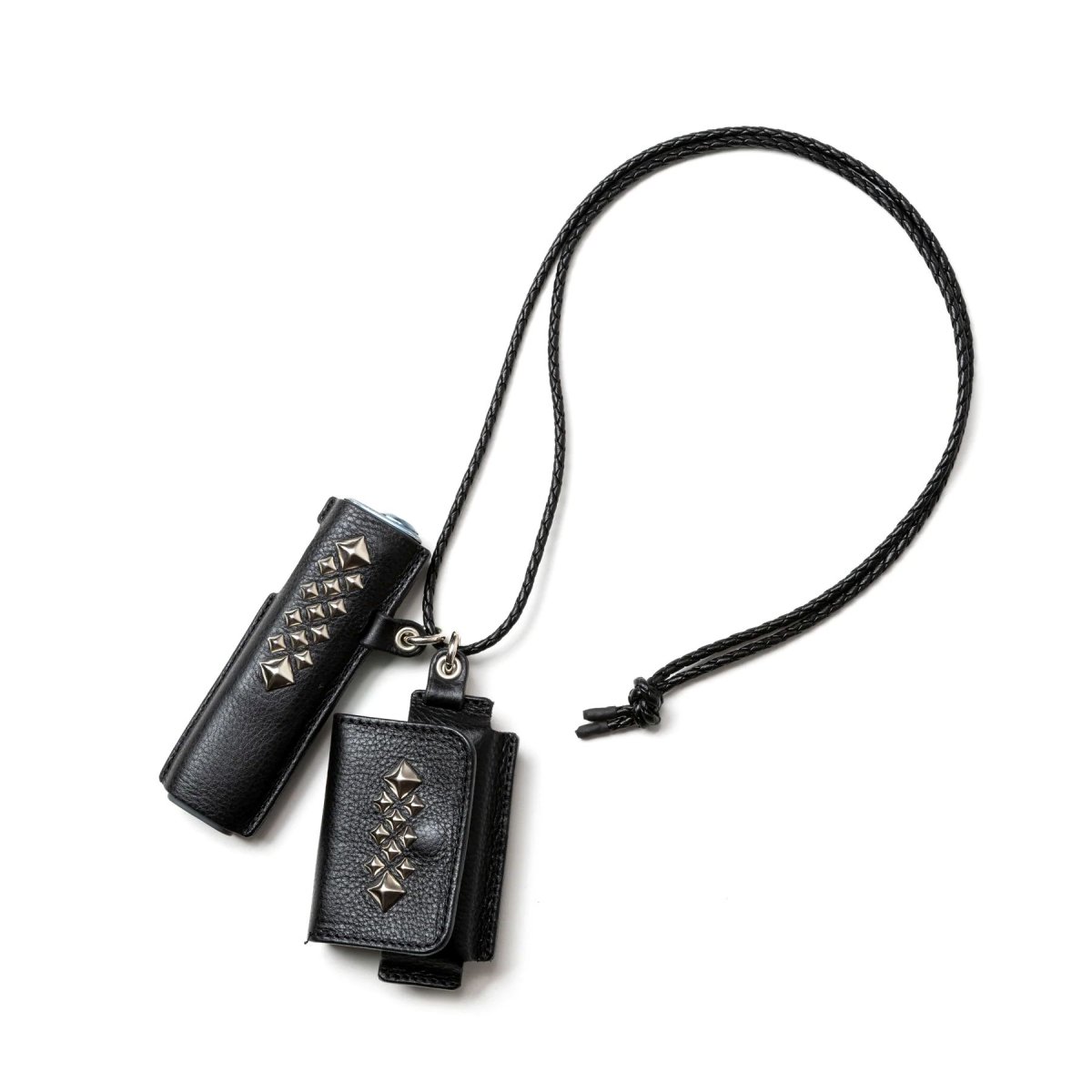 画像1: CALEE  STUDS LEATHER IQOS & HEAT STICK CASE (1)
