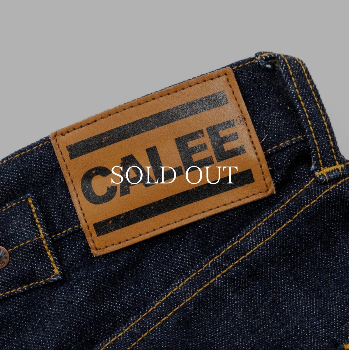 画像8: CALEE  VINTAGE REPRODUCT DENIM PANTS (8)